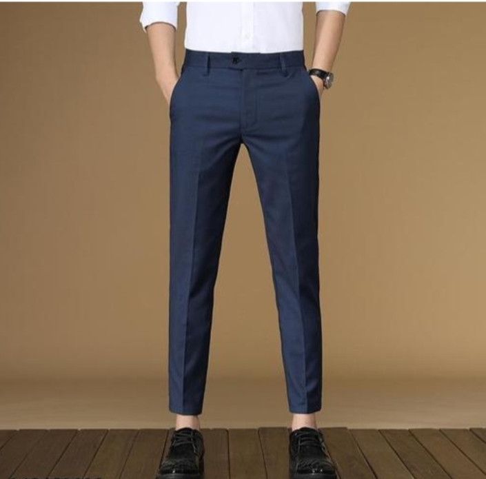 Hunter Man's navy dark blue formal pants