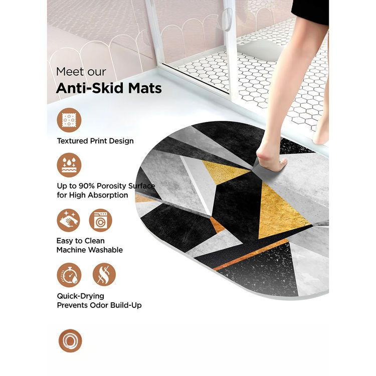 Hunter Anti-Skid bath & door mat