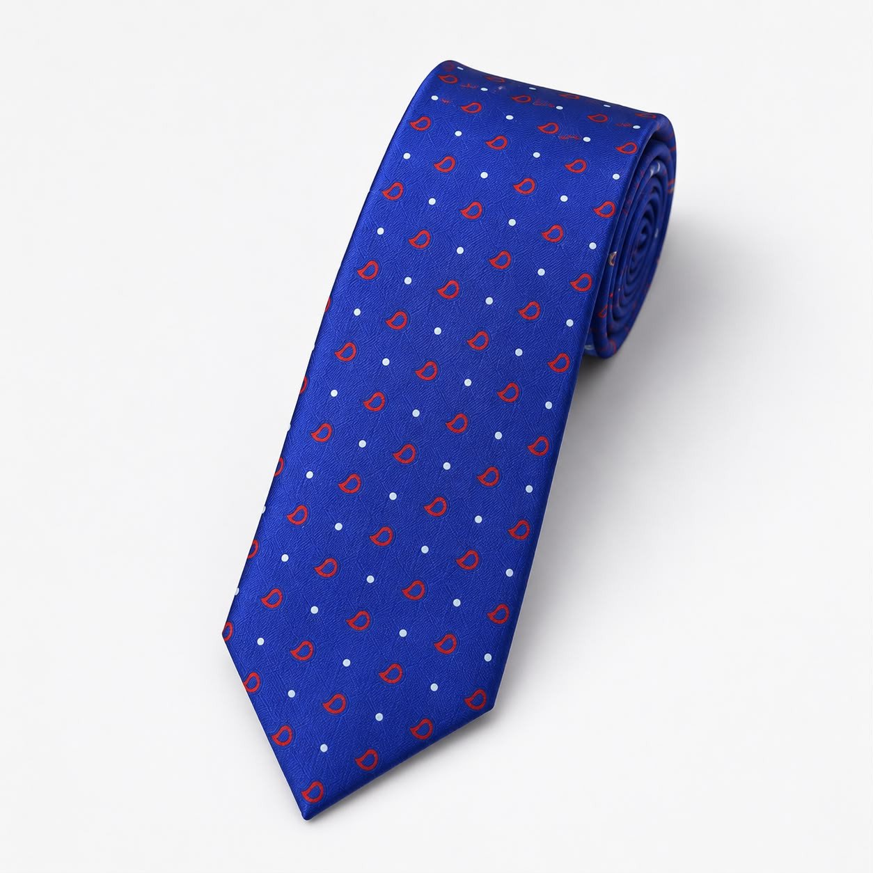 Hunter blue formal Tie