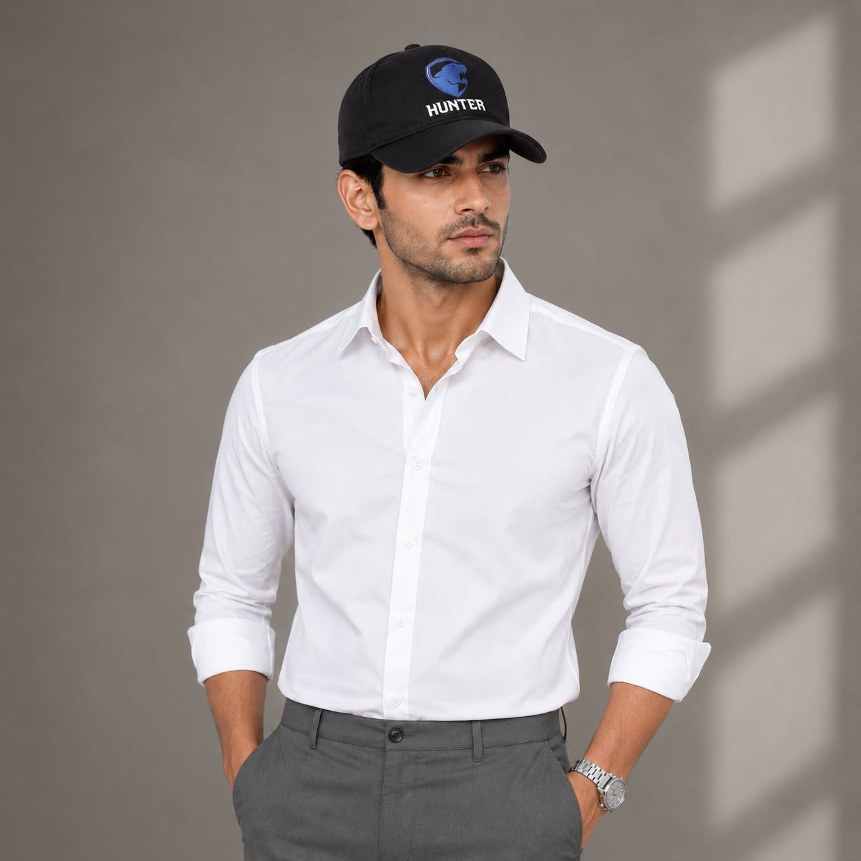 Hunter men's black Cap