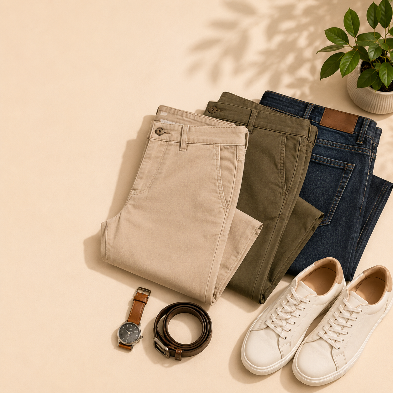 Men's bottoms wear